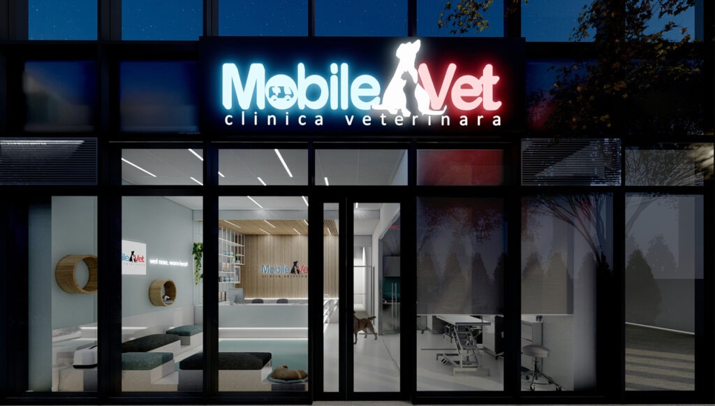 Exterior – Clinica Veterinară Sector 1, Mobile Vet – Jiului 8